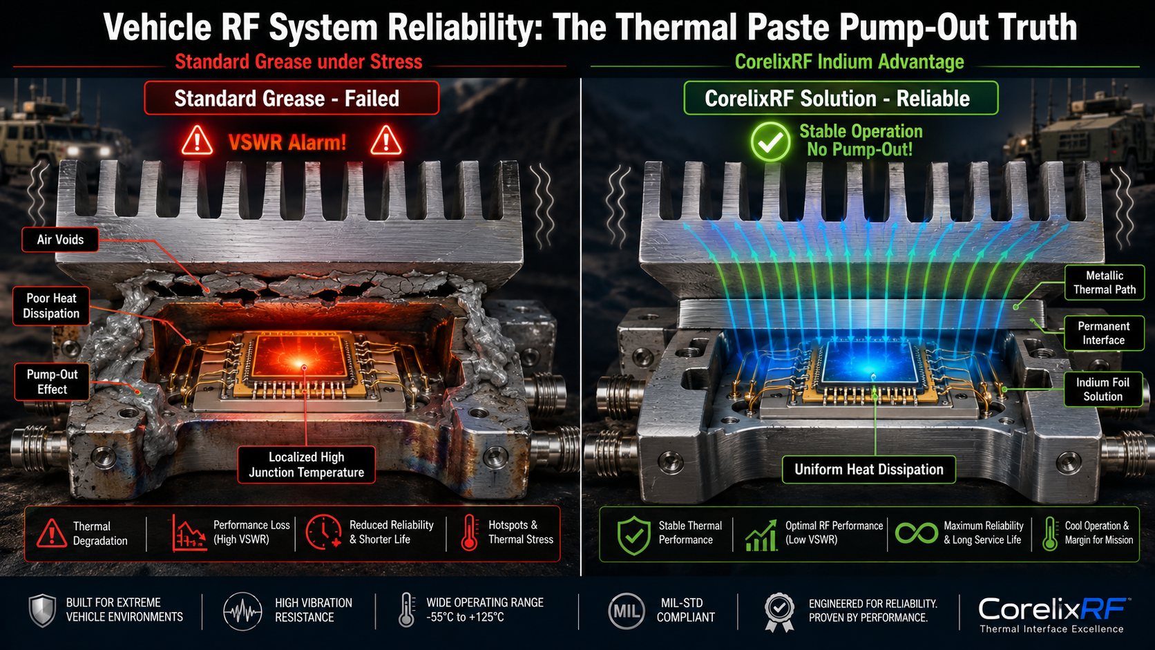 How to Diagnose Thermal Paste Pump-Out in RF Power Amplifiers?