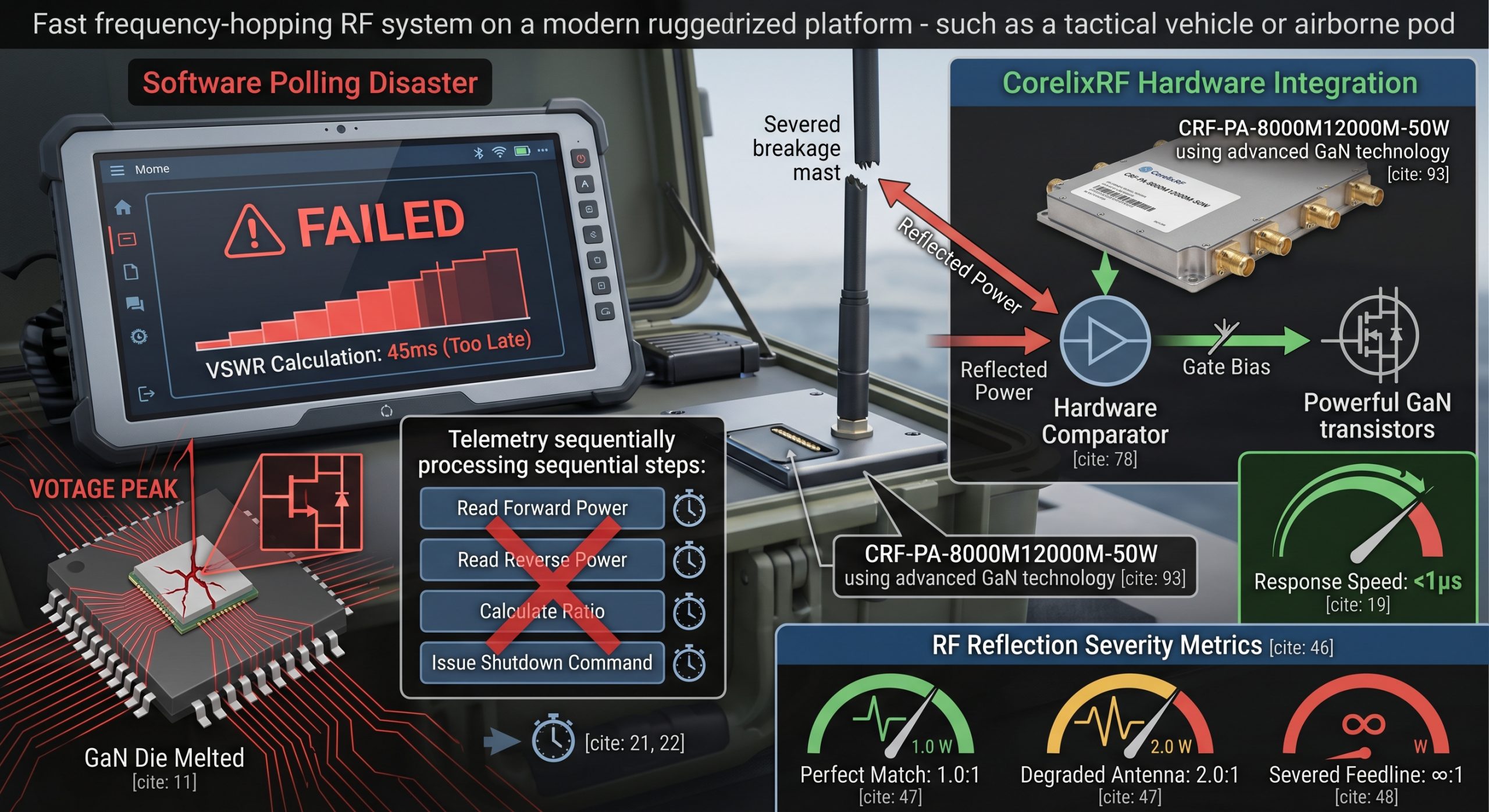 Hardware VSWR Protection for 8-12 GHz RF Systems