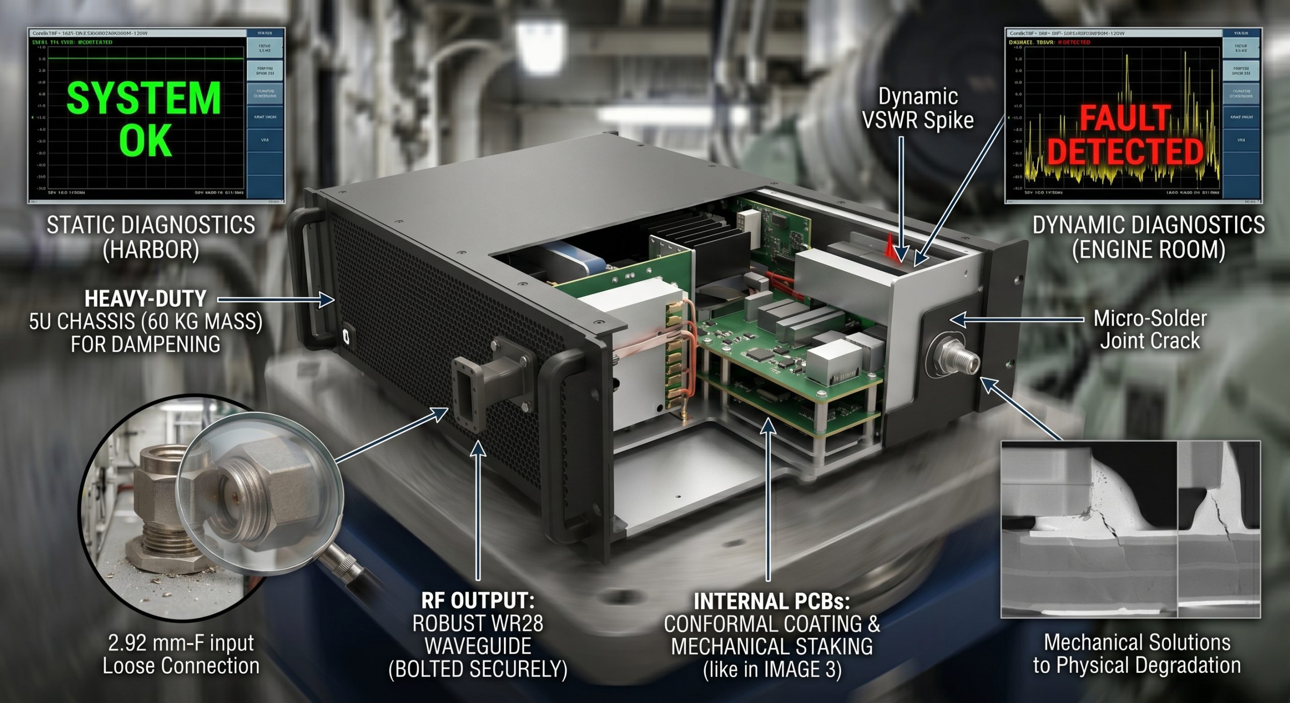 How to Diagnose Hidden RF Amplifier Vibration Failures?