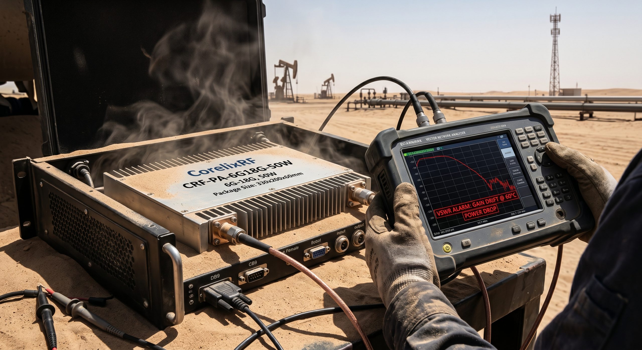 How to Prevent RF Amplifier Thermal Drift in Extreme Heat?