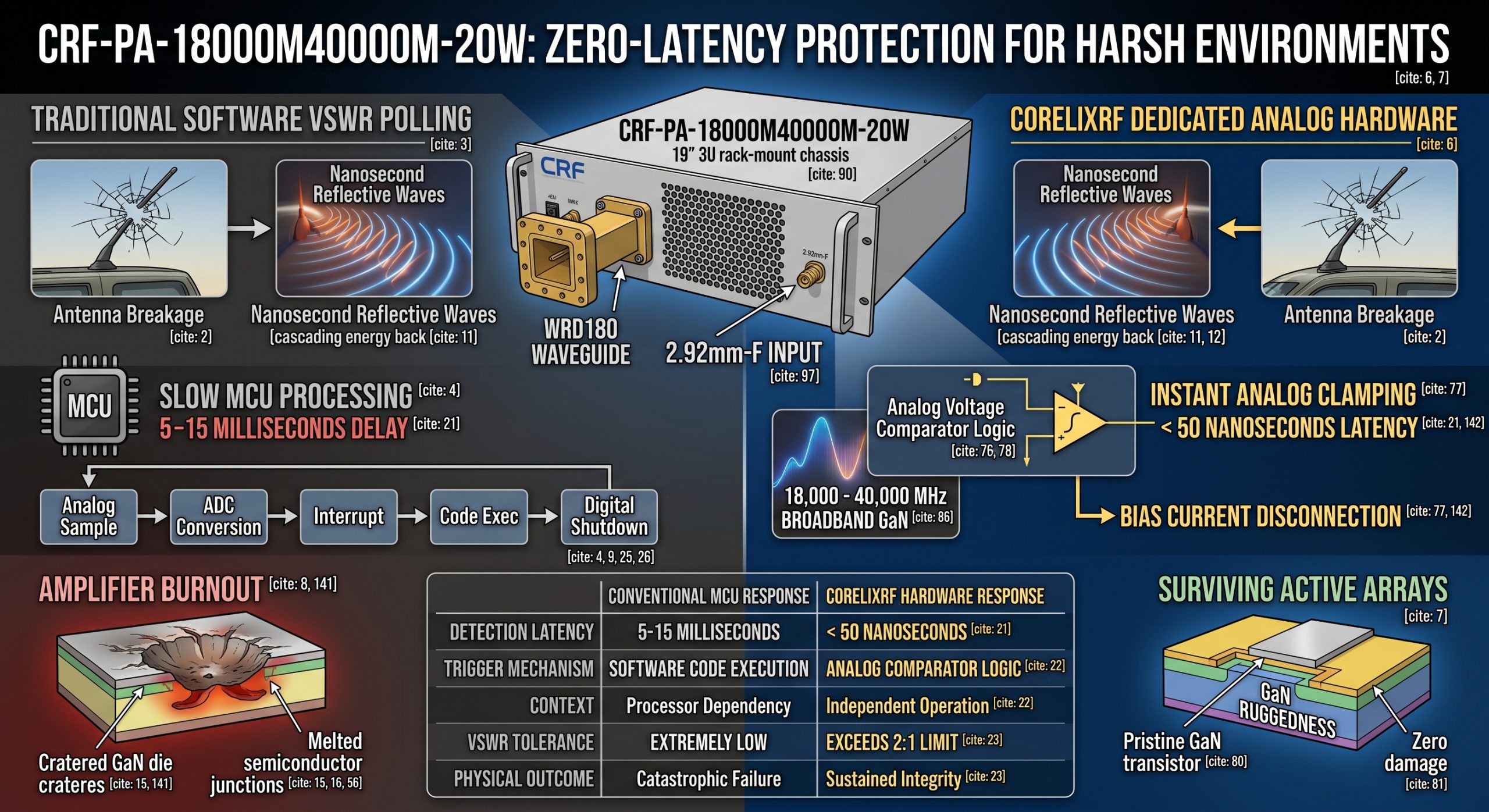 How to Fix RF Amplifier Burnout Using Analog Hardware Protection?