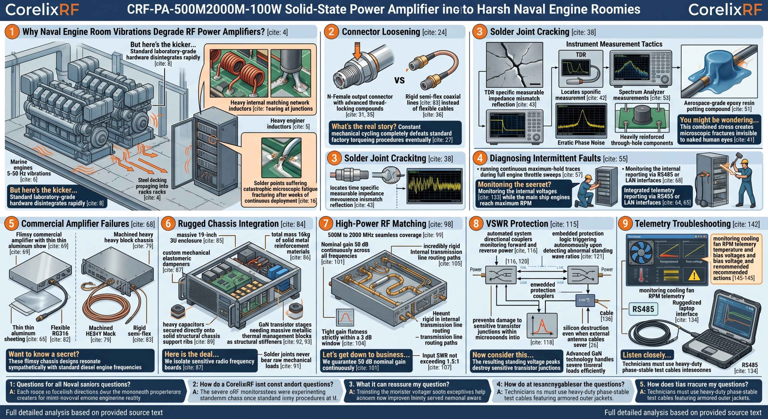 How to Prevent Vibration Failures with a Rugged RF Power Amplifier?