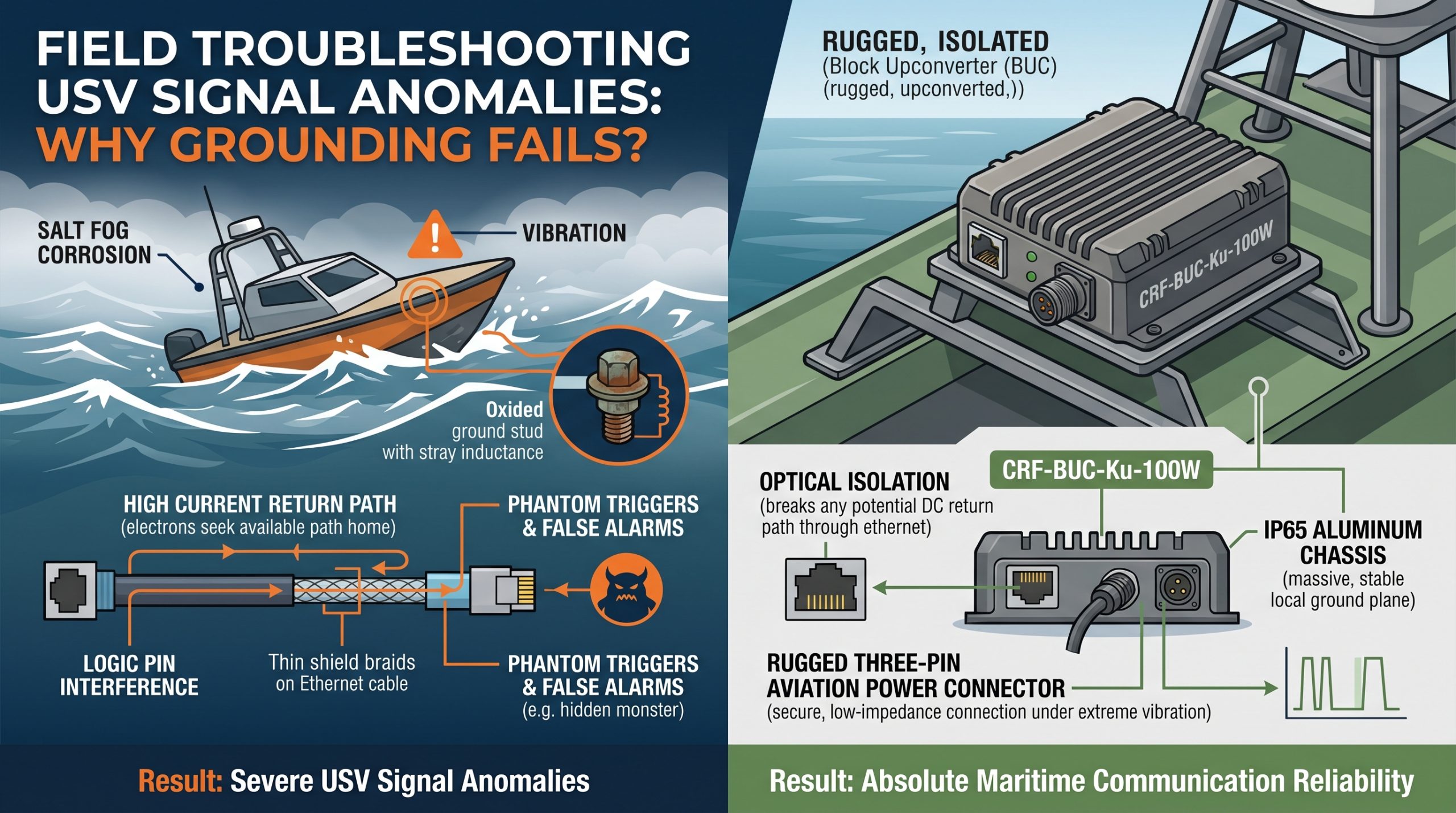 How to Troubleshoot USV Signal Anomalies in Marine Environments?