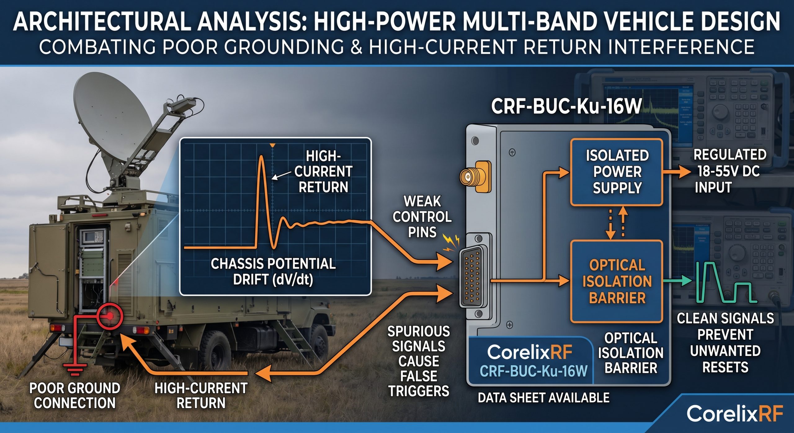 How to Troubleshoot High-Current Return Interference in Vehicle VSATs?
