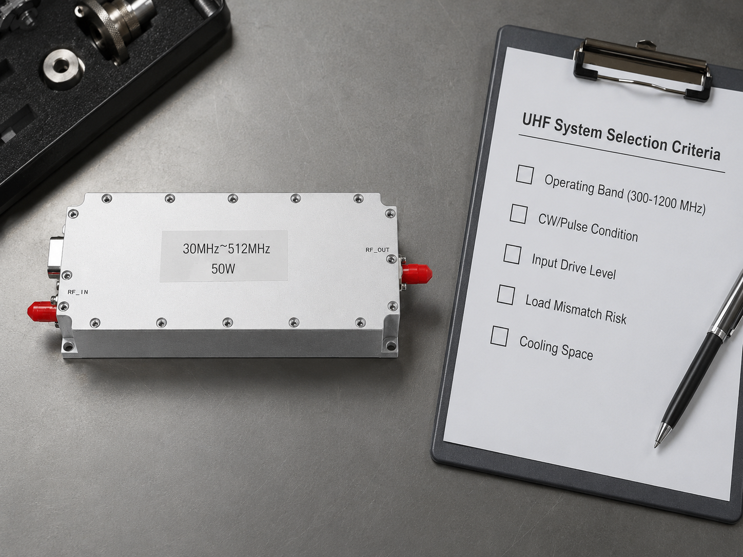 How to Choose the Right UHF RF Power Amplifier (300-1200 MHz) for Broadband Systems？