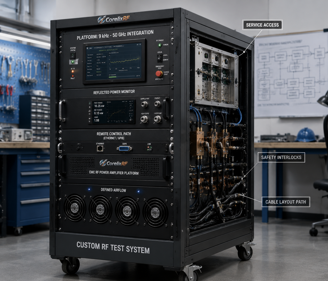 EMC RF Amplifier Platforms for Compliance & Immunity Testing
