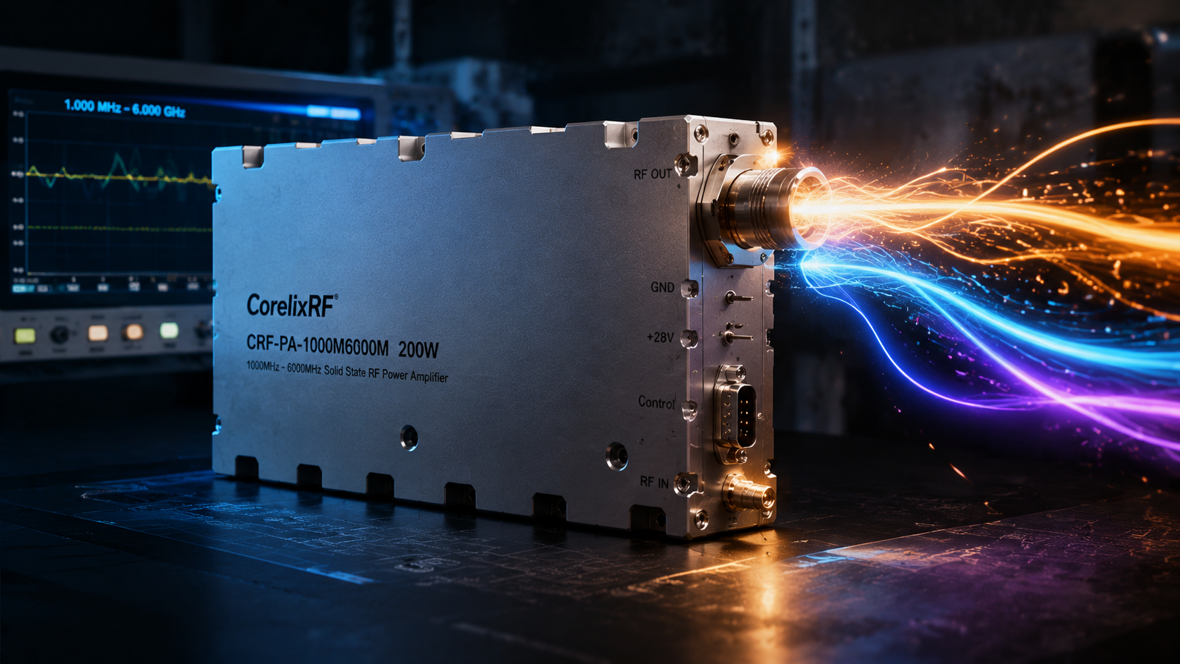 How to Integrate a 1-6 GHz 200W RF Power Amplifier into Your Test Bench？