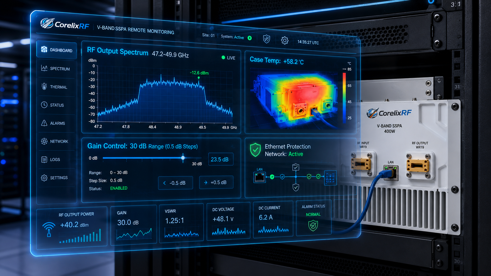 Selecting a 400W V-Band SSPA for High-Power Millimeter-Wave Systems