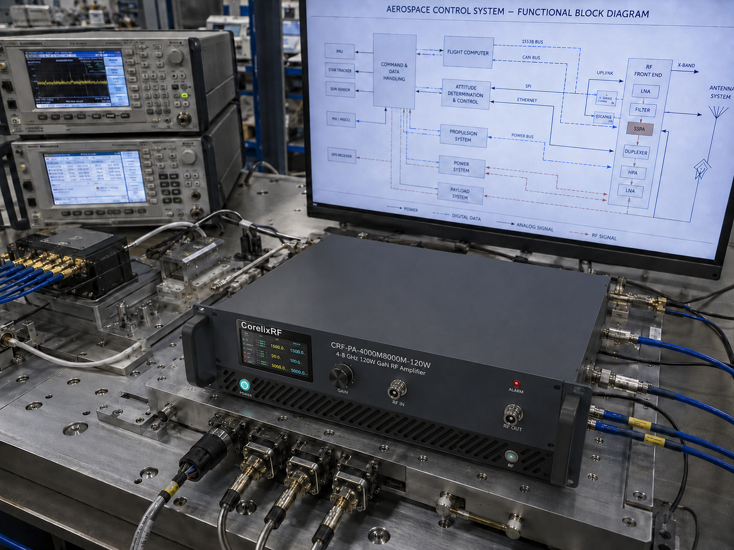 CorelixRF 4-8 GHz 120W RF Amplifier: Specs & Integration Guide
