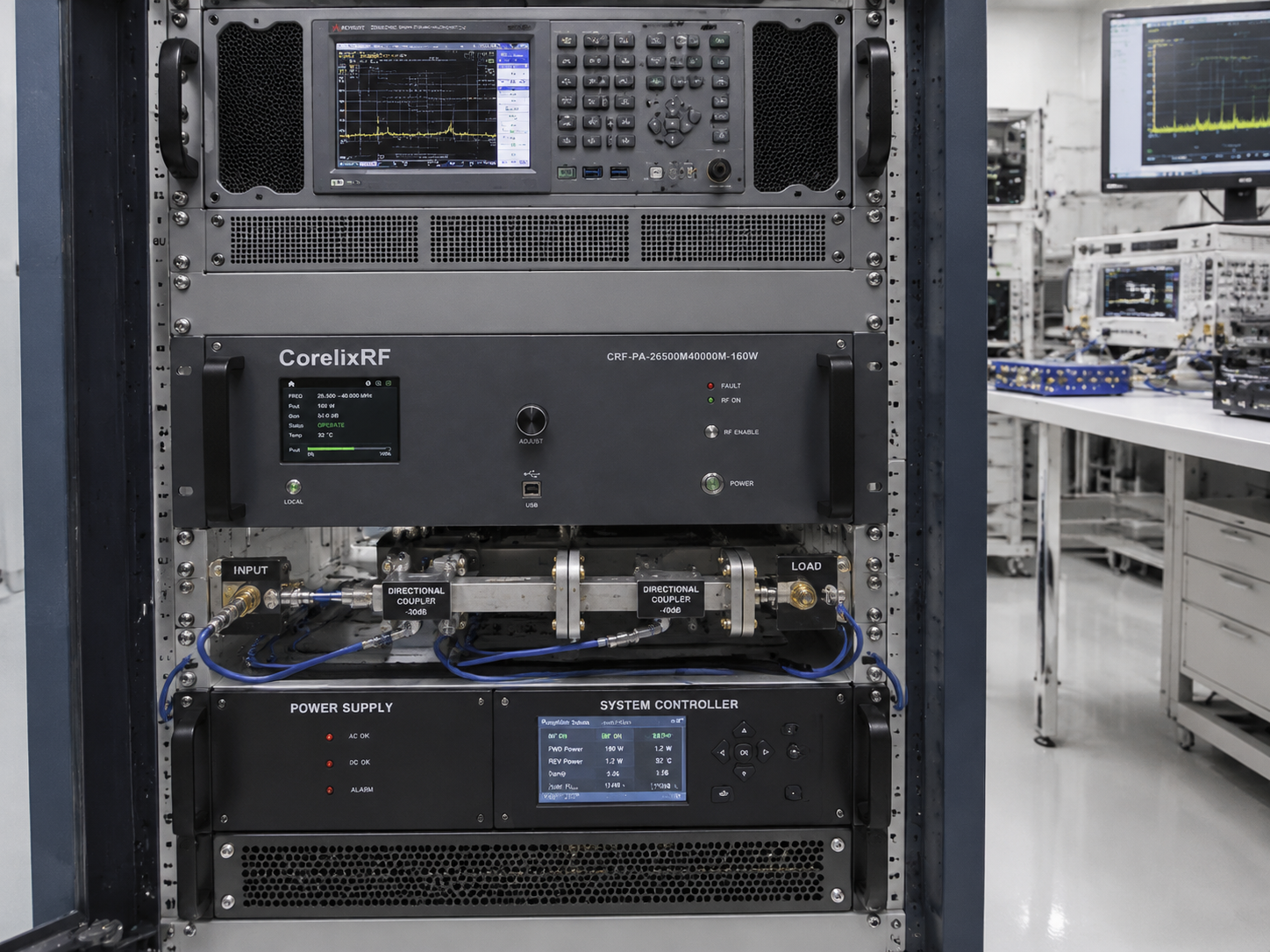 26.5-40 GHz RF Amplifier: 160W Selection Guide for Ka-Band Test Racks