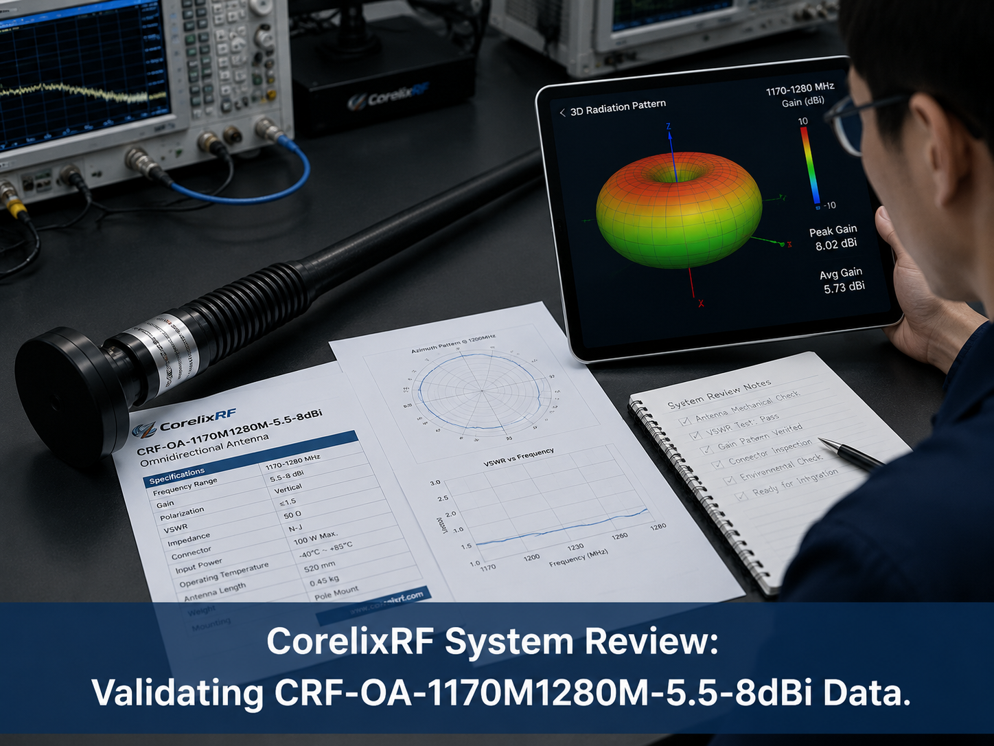 How to Choose the CRF-OA-1170M1280M-5.5-8dBi Omnidirectional Antenna？