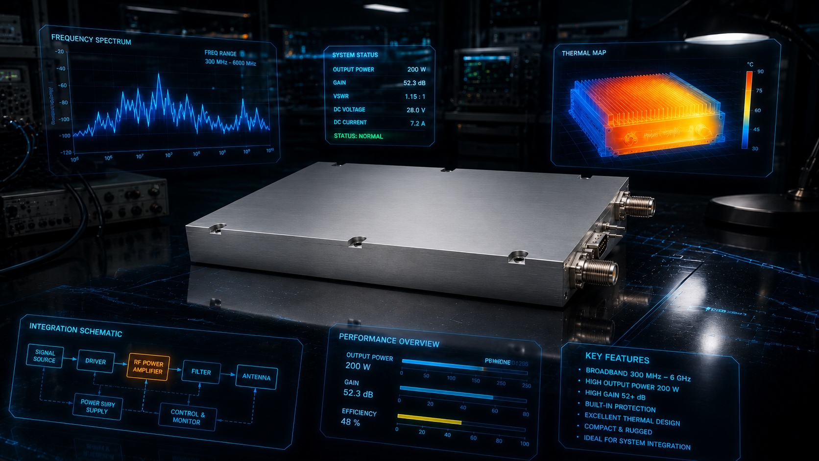 How to Select a Broadband RF Power Amplifier for Lab and System Integration？