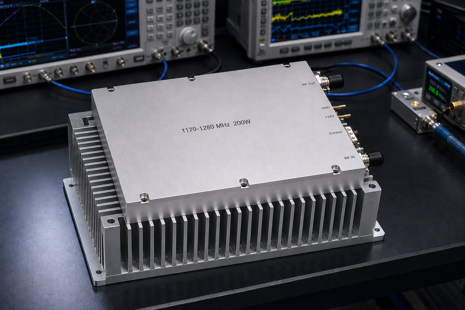 How to Specify a 1170-1280 MHz 200 W L-Band RF Power Amplifier for Test and Integration？