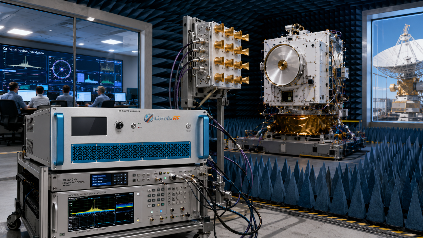How to Select an 18-40 GHz Microwave Power Amplifier for Ka-Band？