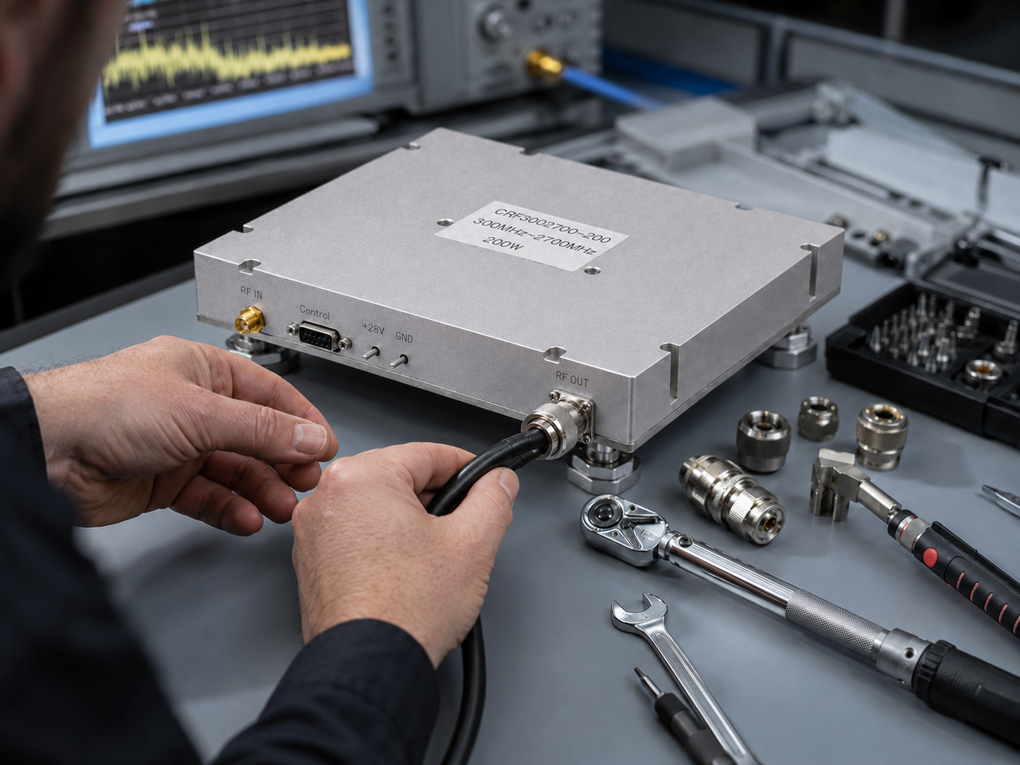System Integrator's Guide to a 300-2700 MHz SDR Power Amplifier