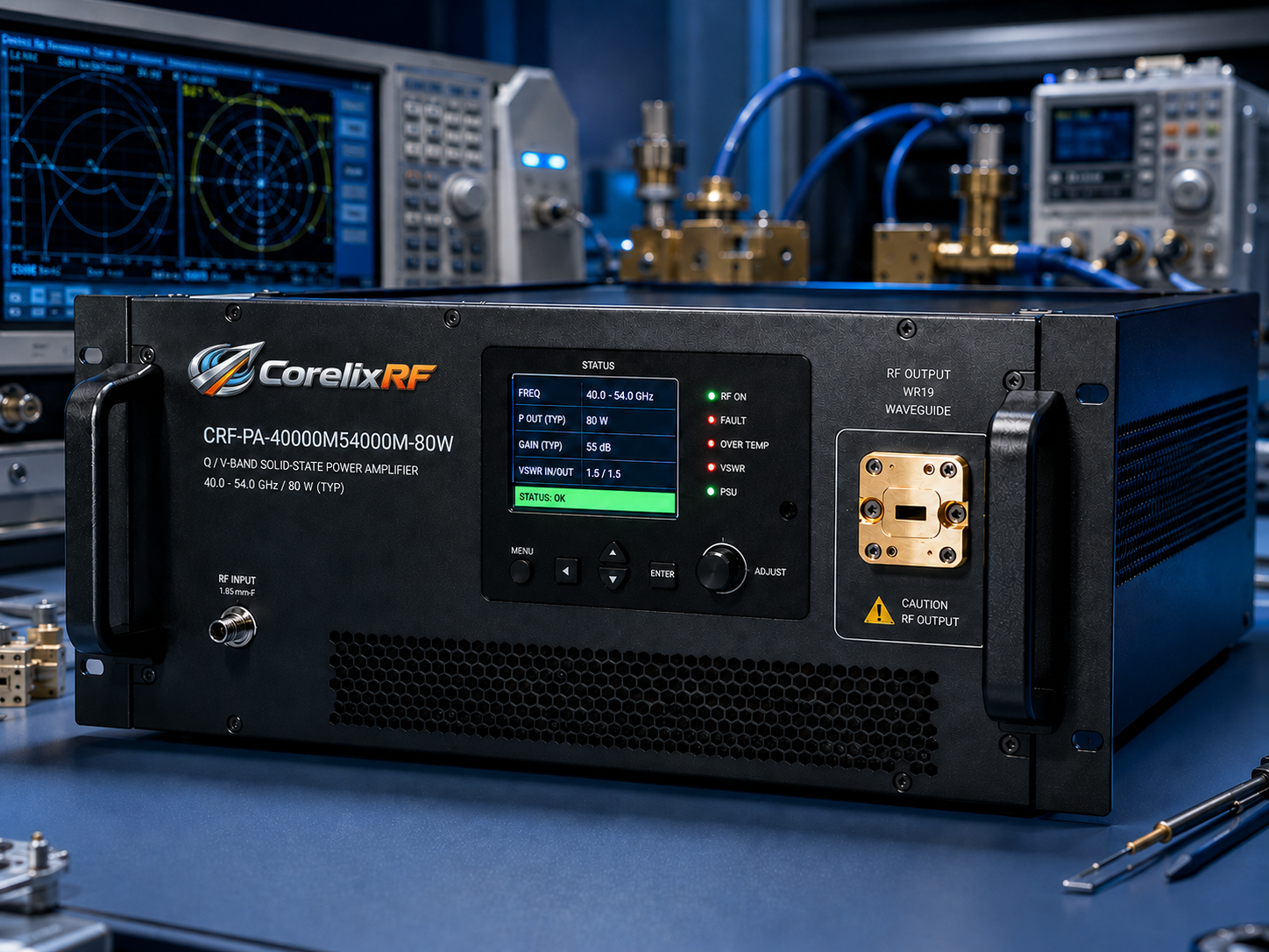 How to Achieve Accurate Power Measurements with a 40-54 GHz Amplifier？