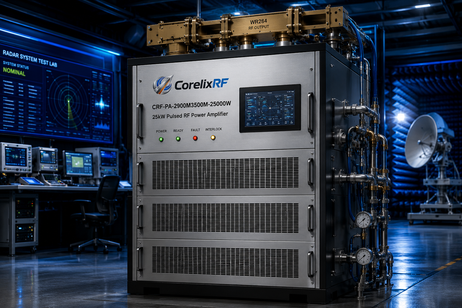 S-Band Testing: How to Specify a 25 kW Pulsed RF Amplifier？