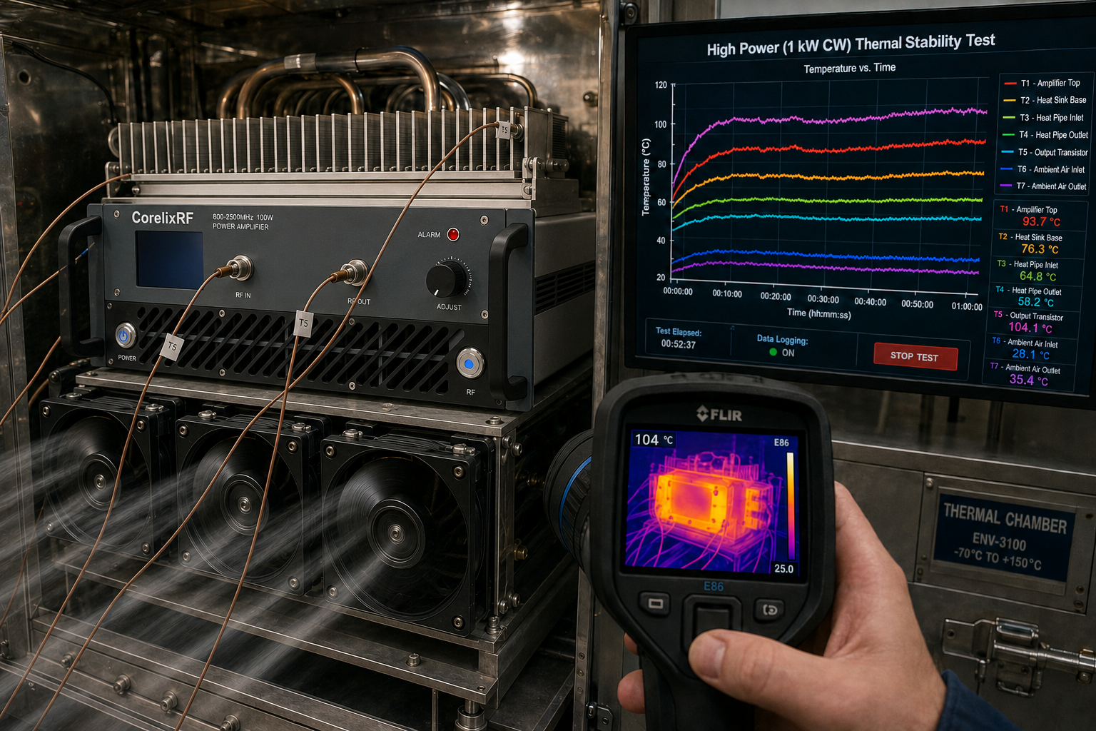 RF Amplifier Testing Methods: Power, Gain & Thermal Metrics