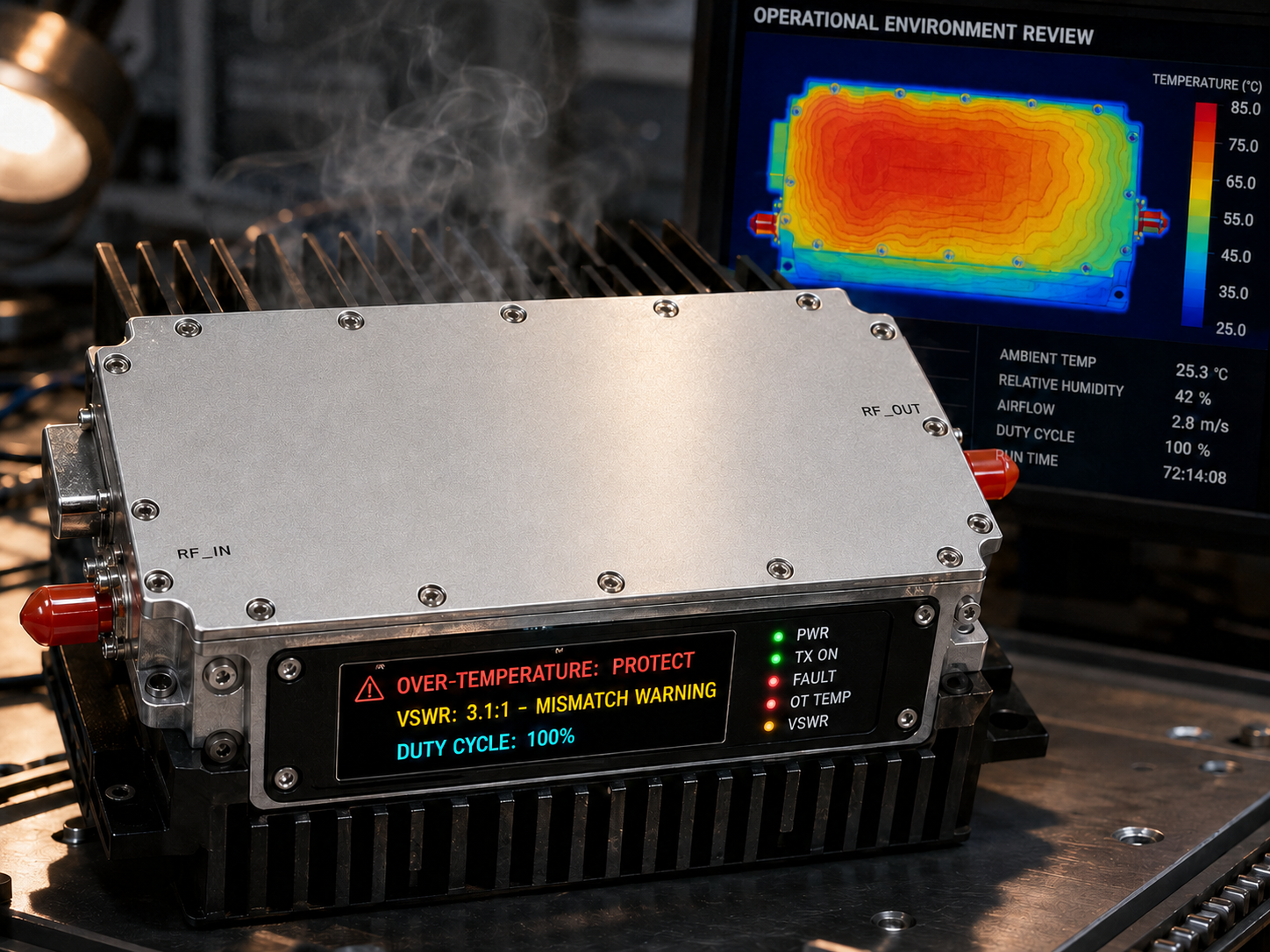 30-512 MHz VHF/UHF RF Power Amplifier Selection & RFQ