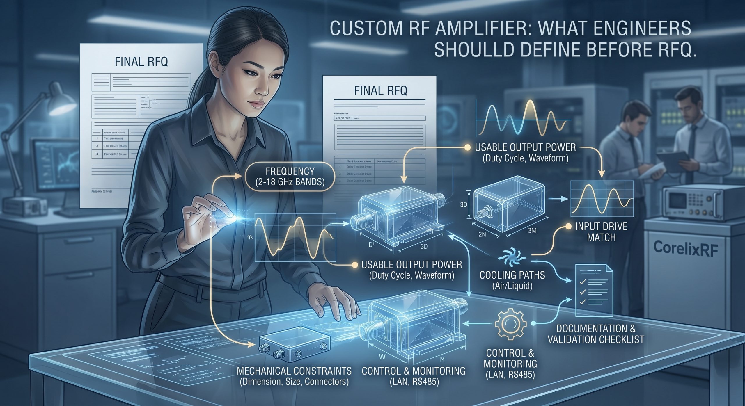 How to Write a Custom RF Amplifier RFQ: An Engineer's Guide?