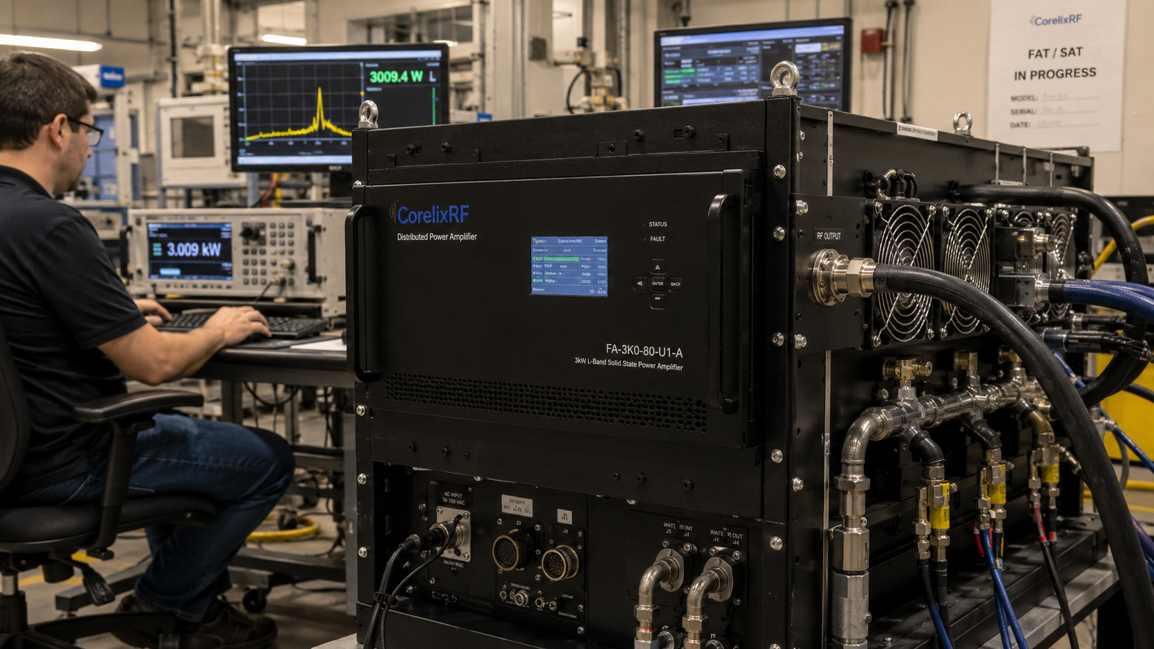 High-Power UHF / L-Band System