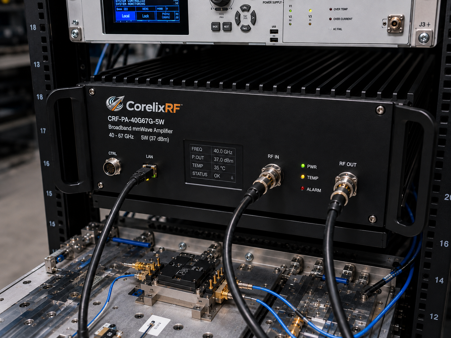 Engineering Review Guide for a 40-67 GHz mmWave Amplifier