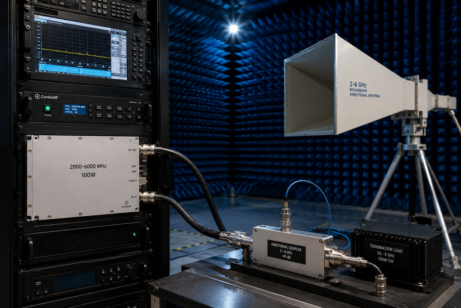 2-6 GHz 100W RF Power Amplifier: OEM Integration Guide