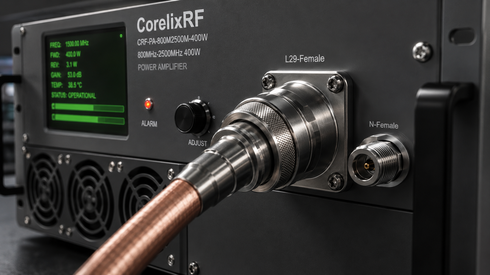 800 MHz-2.5 GHz 400W Wideband RF Amplifier vs Narrowband Options