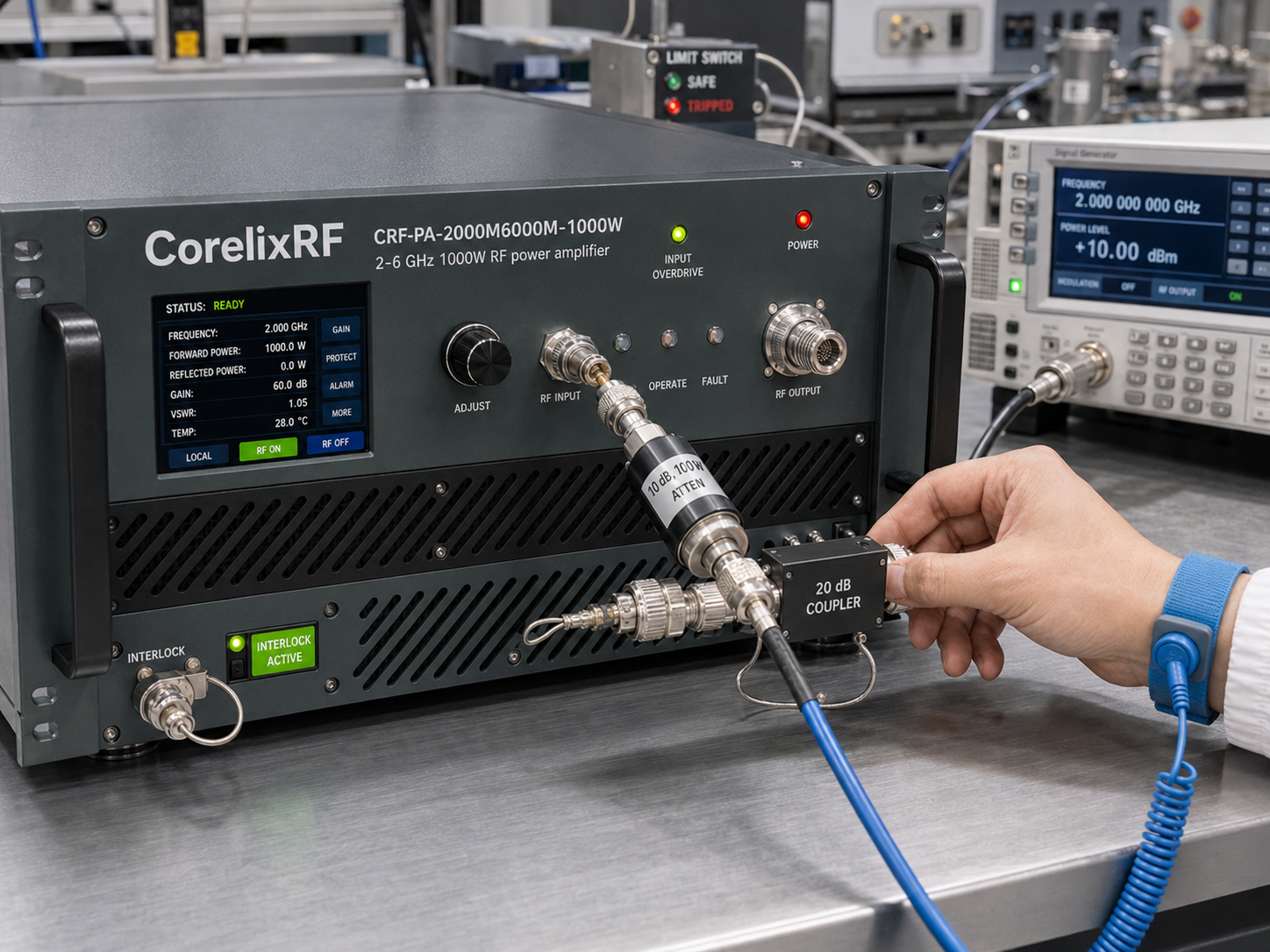 2-6 GHz 1000W RF Amplifier: A Guide to High-Power Testing