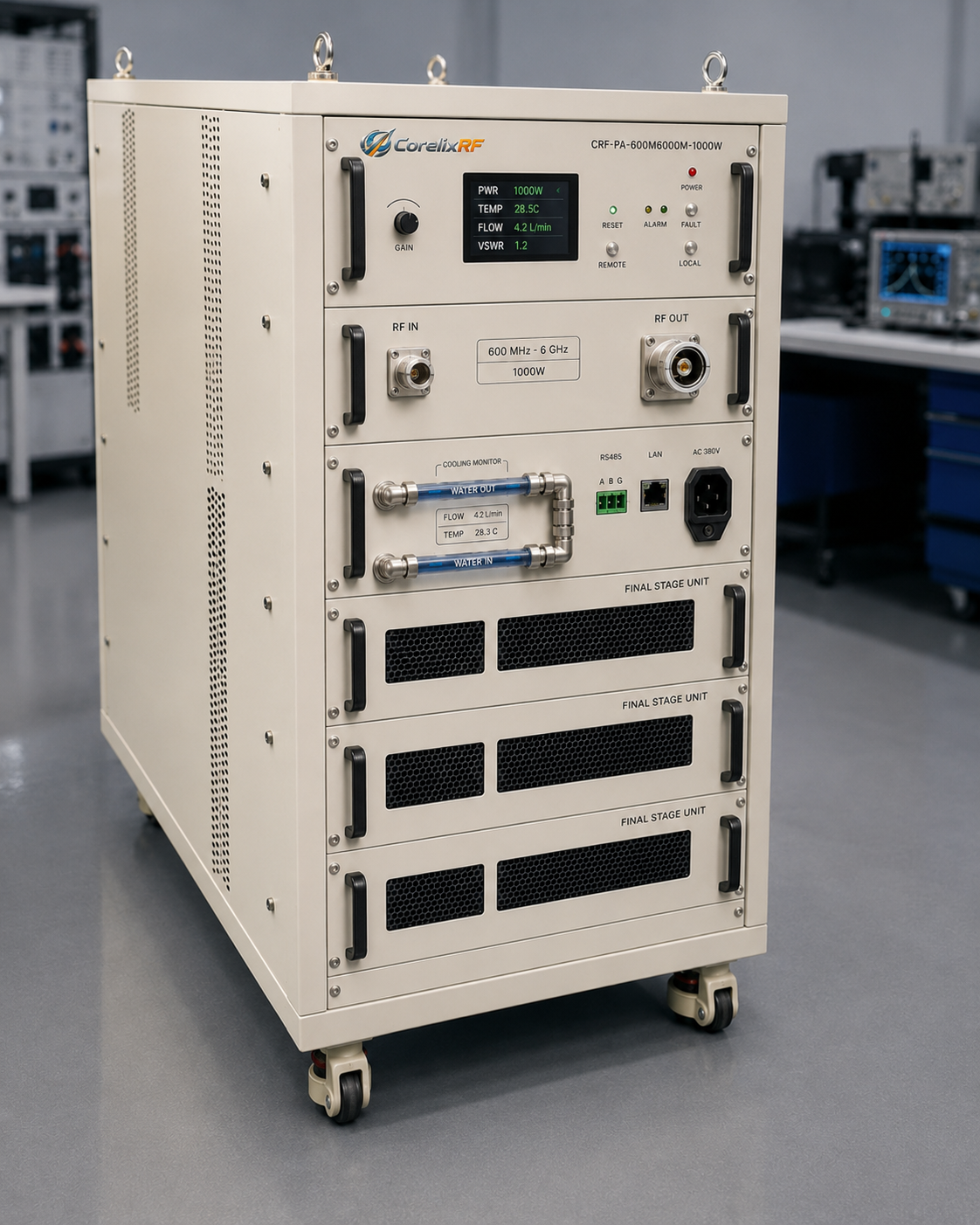 Defence RF Power Amplifier Requirements for Broadband Validation Systems