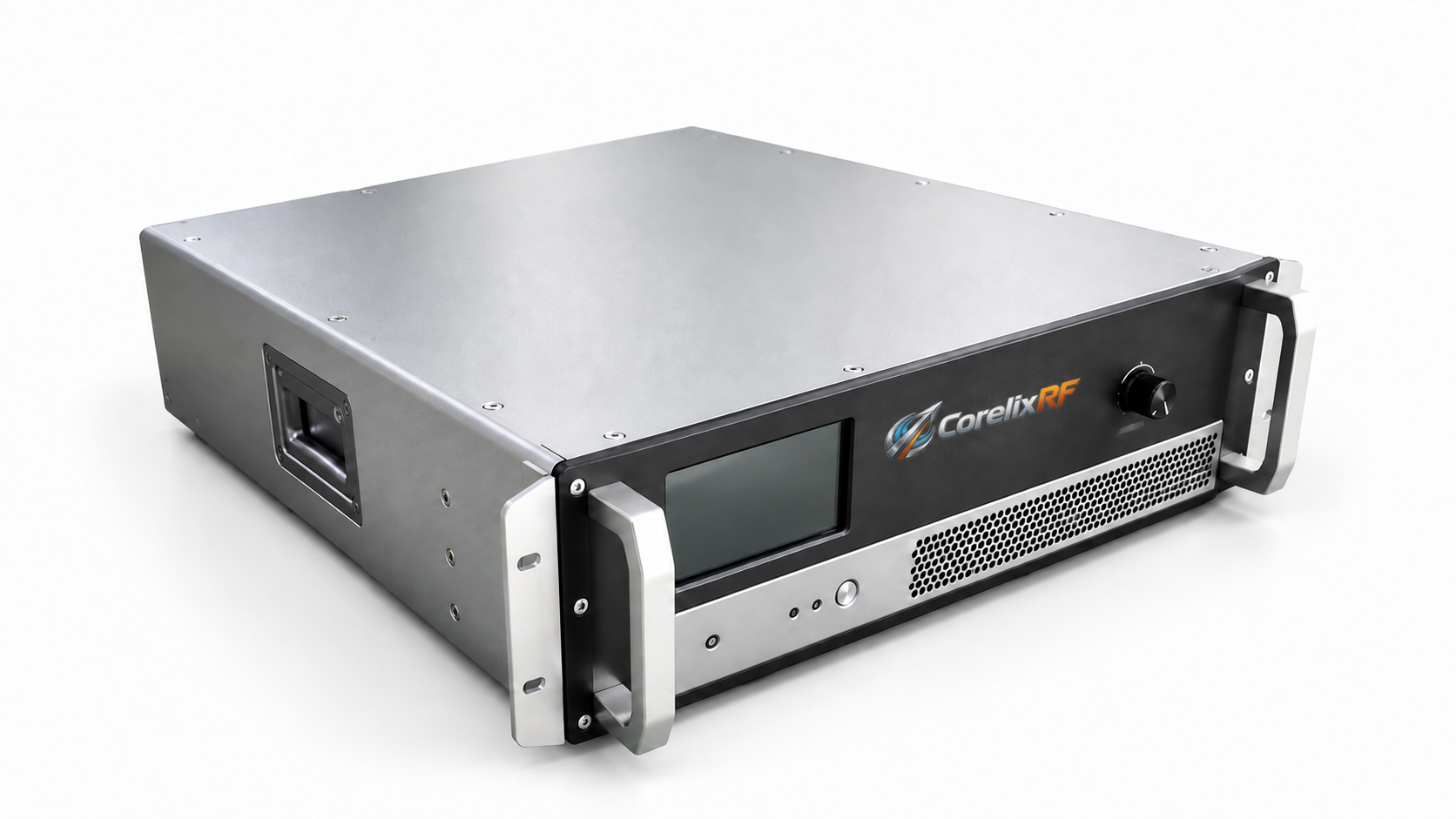 Rack amplifier exterior based on its datasheet image