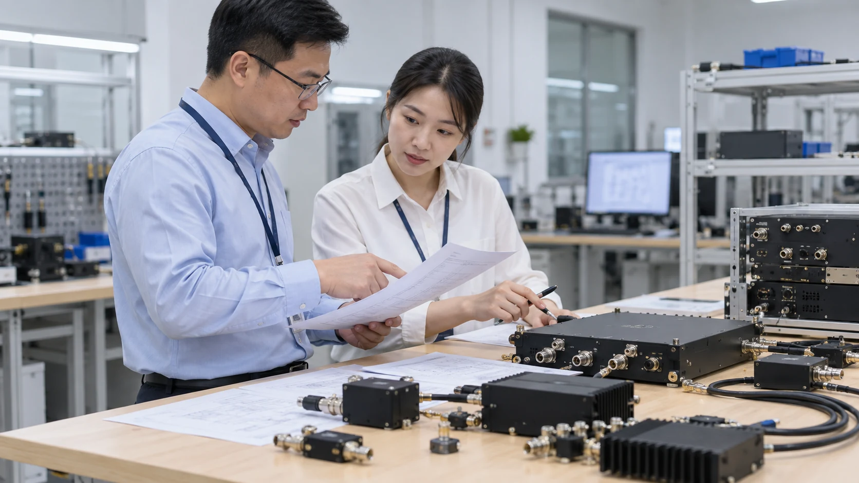 Frequency plan and amplifier interface review