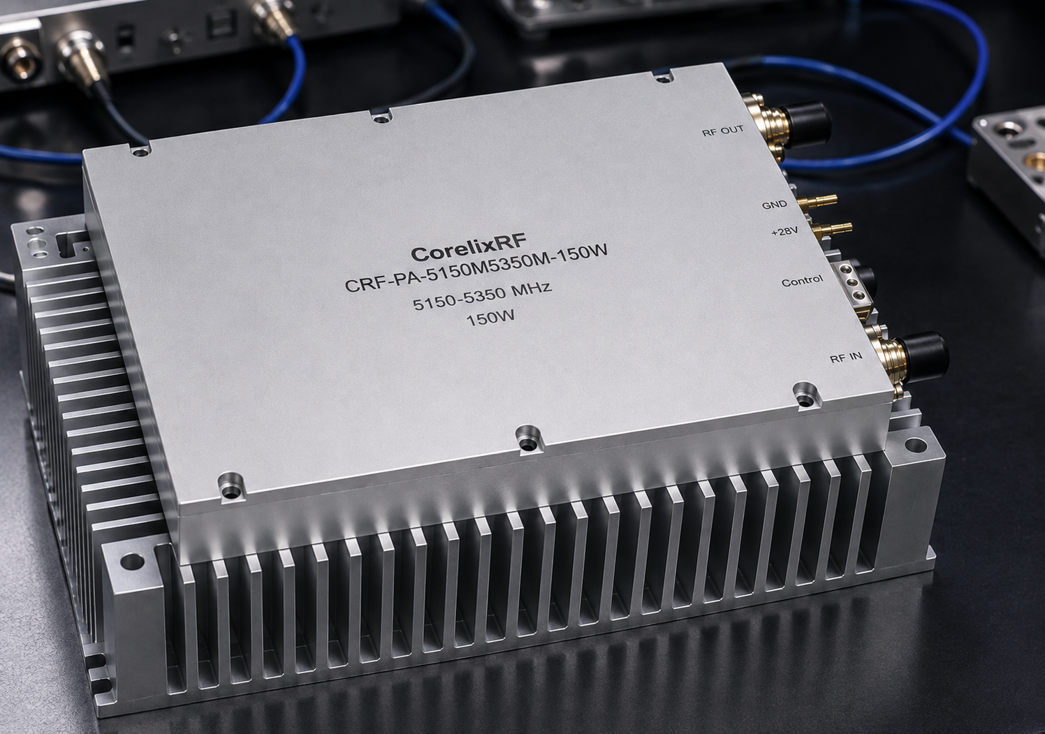 5150-5350 MHz 150W RF Power Amplifier Frequency-Control Handoff Log