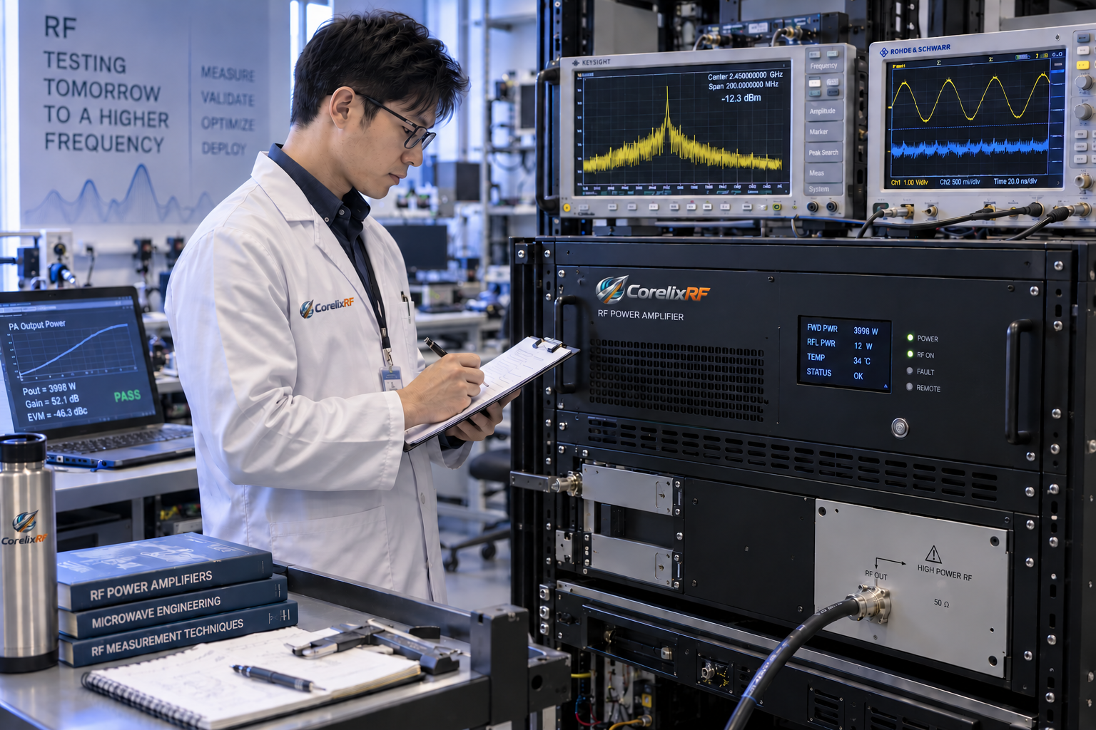 What RF Power Amplifier Test Data Should a Technical Buyer Request?