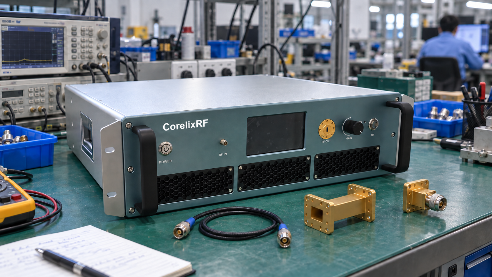 Coaxial vs Waveguide Interfaces for Microwave and mmWave Amplifiers